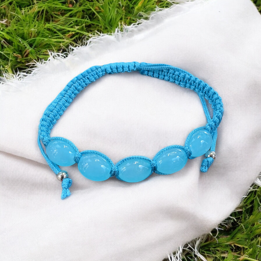 Handcrafted Sweet Glass Beads Corded Bracelet - Unique Boho Chic Jewelry for Every Occasion | Perfect Gift for Her