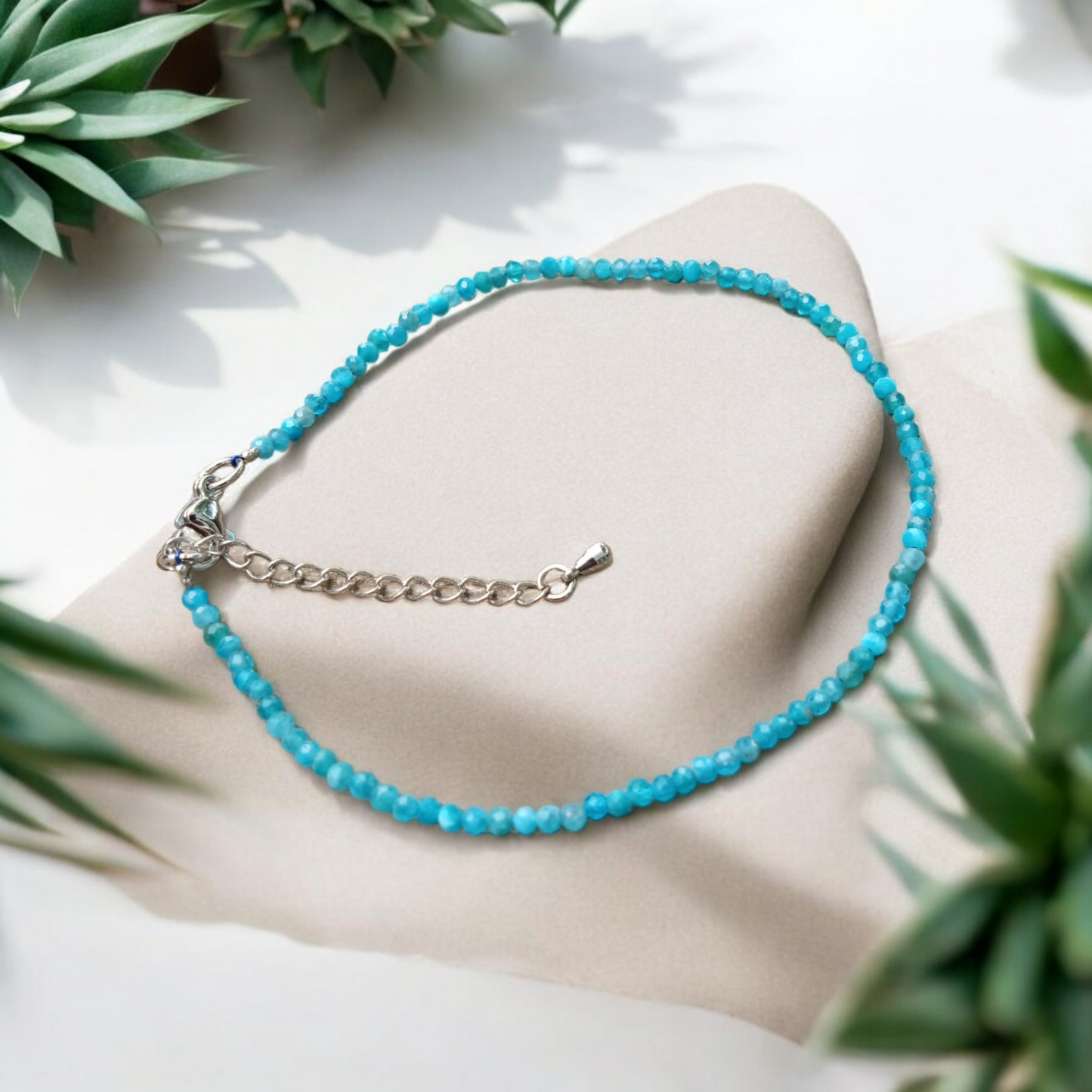 The Allure of Natural Apatite Anklets: A Fashion Statement